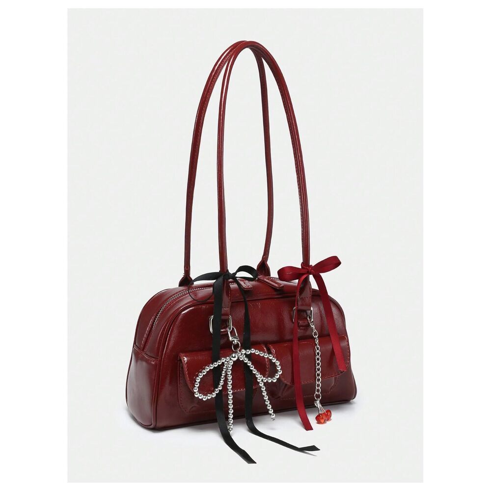 3198 Y2k Bow Coquette Purse Kawaii Shoulder Bag Cute Aesthetic Japanese Bag - Picture 3 of 7